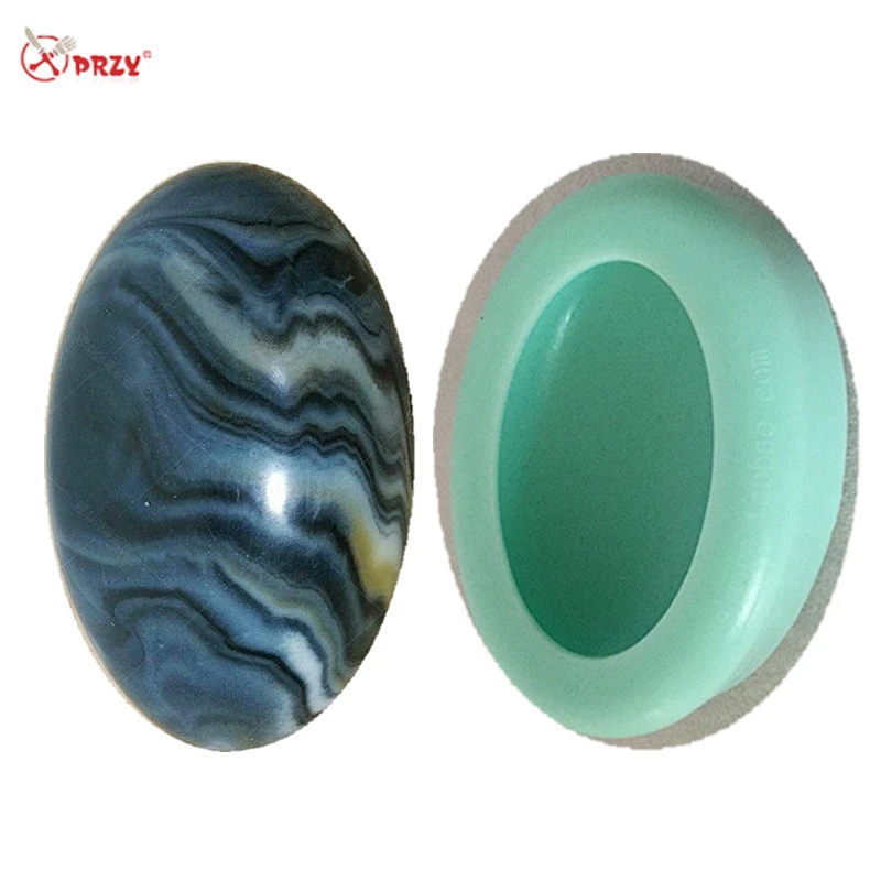 New style Oval soap molds gooes egg shaped Soap mould cobblestone office Crafts silicone mold