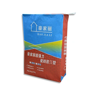High quality custom 20kg kraft paper bag with valve