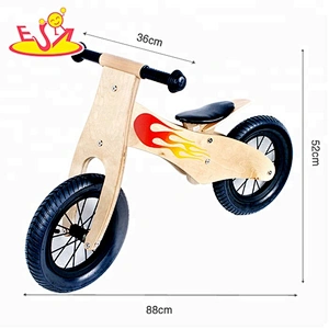 Wholesale top quality wooden children balance bike without pedal W16C053