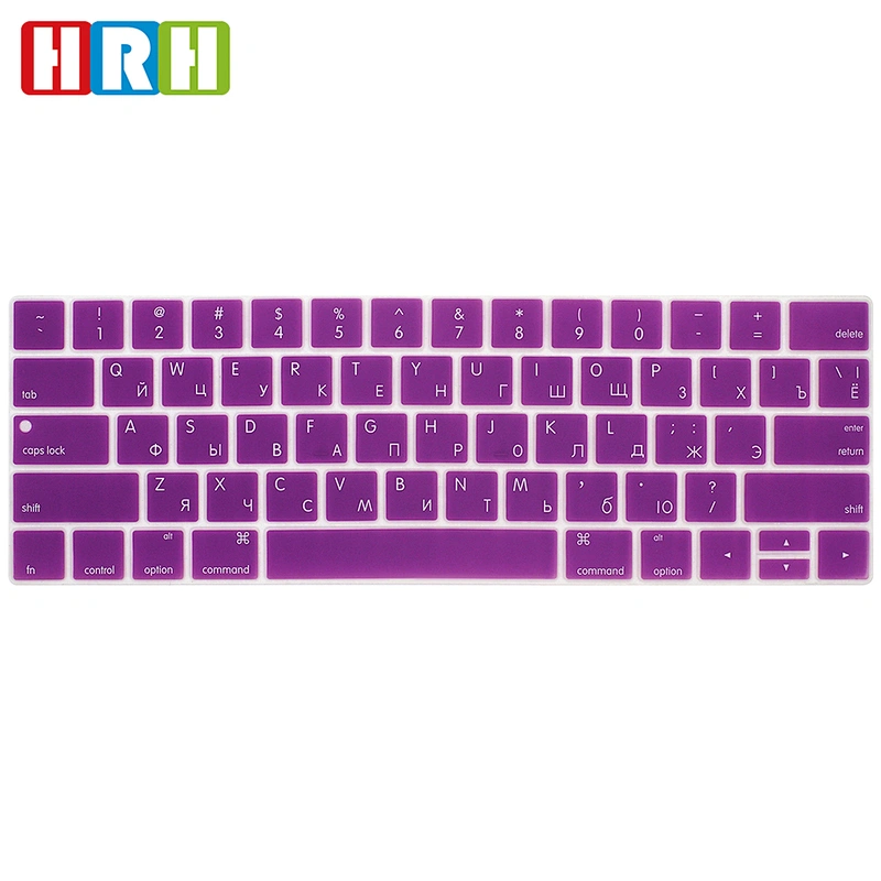 Waterproof Russian Keyboard Skin for Macbook 13 Inches Cover For Macbook Silicon Keyboard Cover