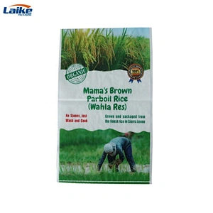 50kg thailand rice bags bopp woven laminated 10kg rice bags plastic   laminated pp woven rice bags for whole