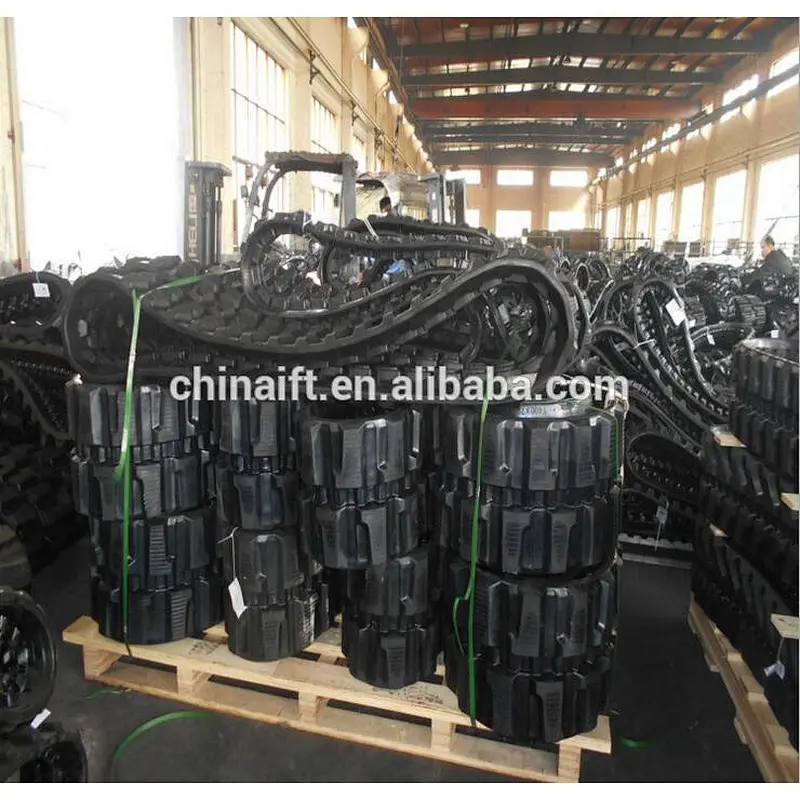Good Price PC35 excavator rubber track for sale