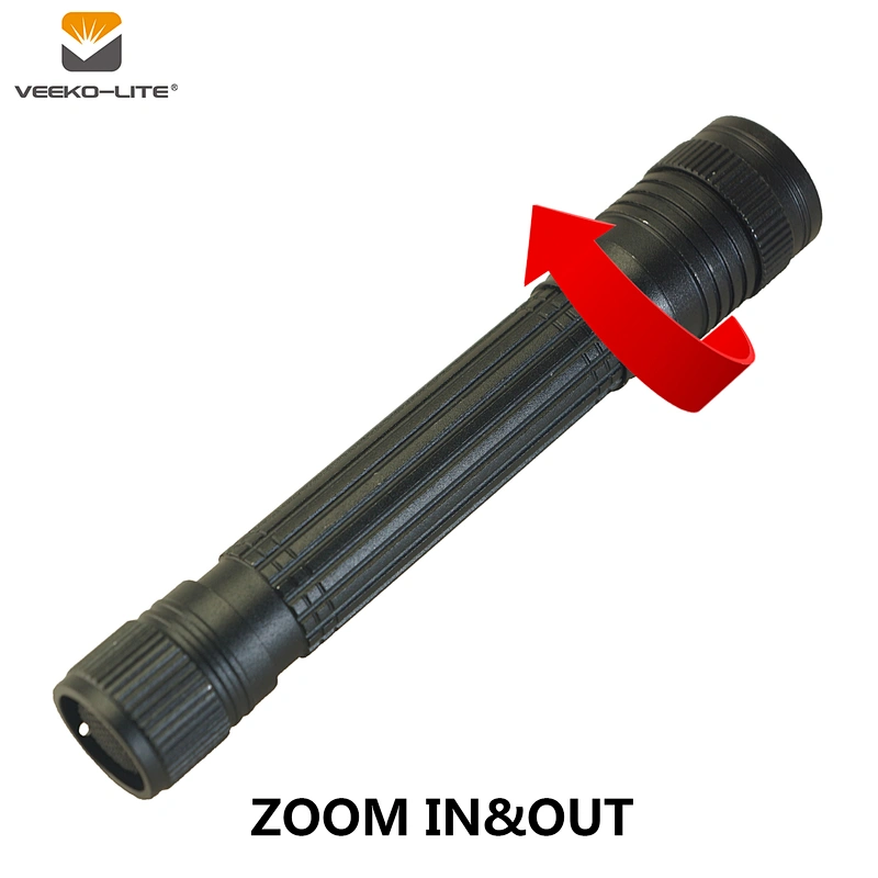 2018HOT SELLING 2AA BATTERY 250 LUMENS  LED ALUMINIUM FLASHLIGHT TORCH