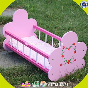 hot sale wooden baby crib new design comfortable Swing baby crib/Baby rocking cradle WJ278012A