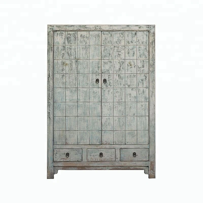 wholesale chinese antique reproduction distressed buffet storage furniture