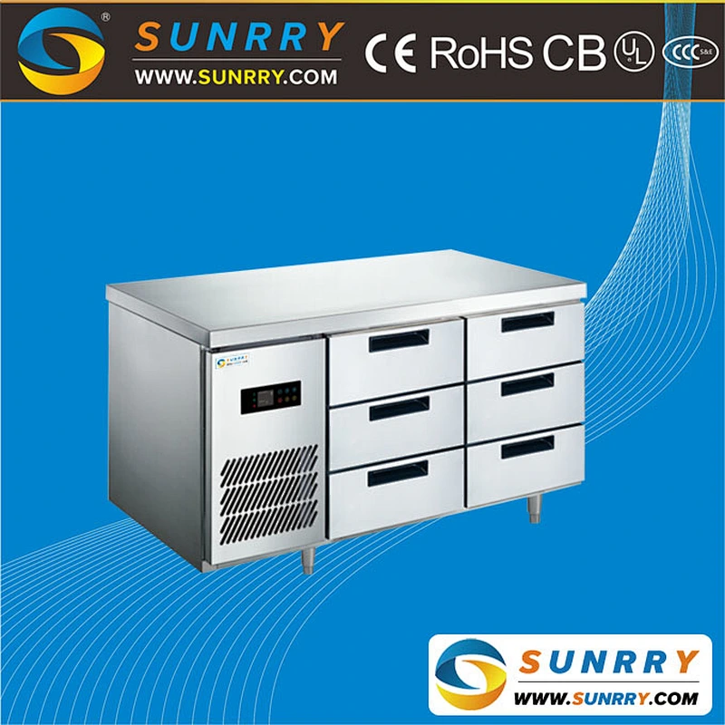 Worktable With Drawer Daily Refrigerator Six Drawers (SY-RT1500GN6 SUNRRY)