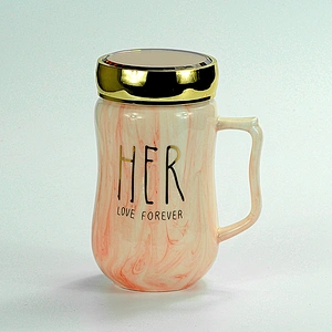 Quality Mixed Order Customized New Style Ceramic Coffee Cup Eco-friendly Porcelain Coffee Mugs with Lid