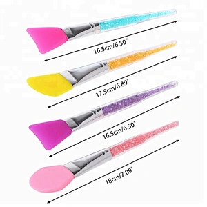 Soft Silicone Facial Face Mask Mud Mixing Makeup Brush Applicator Tools