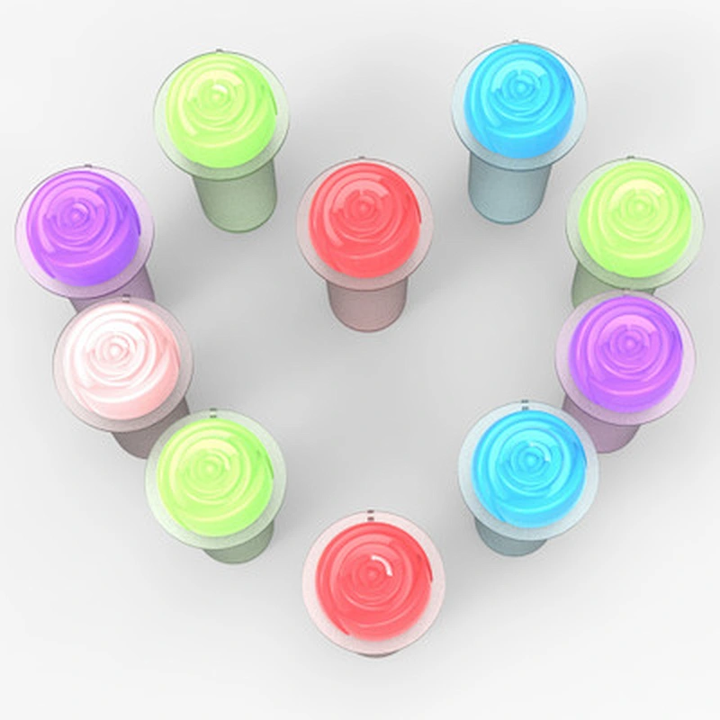 Romantic Flower Plastic Bottle food Grade Disposable of Wedding Gifts for Guest