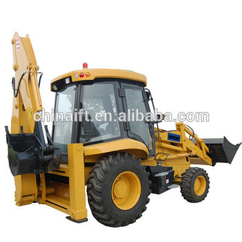 China manufacture mini backhoe loader with back digger YFBL25A hot sale !