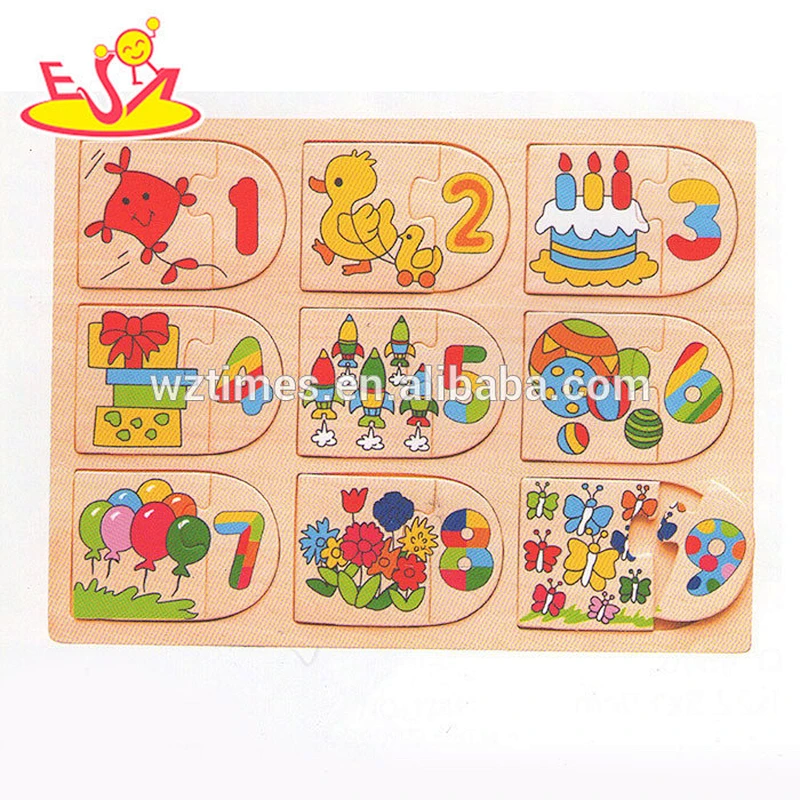 wholesale baby wooden math puzzle fashion kids wooden math puzzle popular children wooden math puzzle W14B060