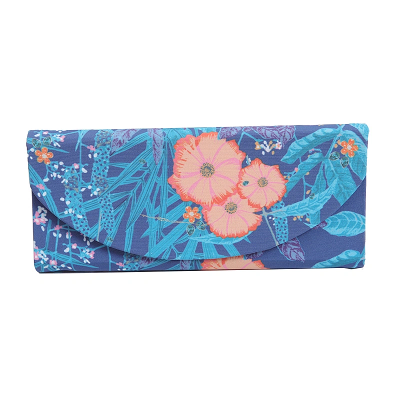 Flower Printing Wholesale Folding sunglass case