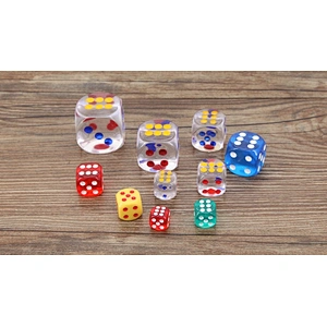 Different size dice food grade chocolate silicone mold for fondant sugar gummy pais