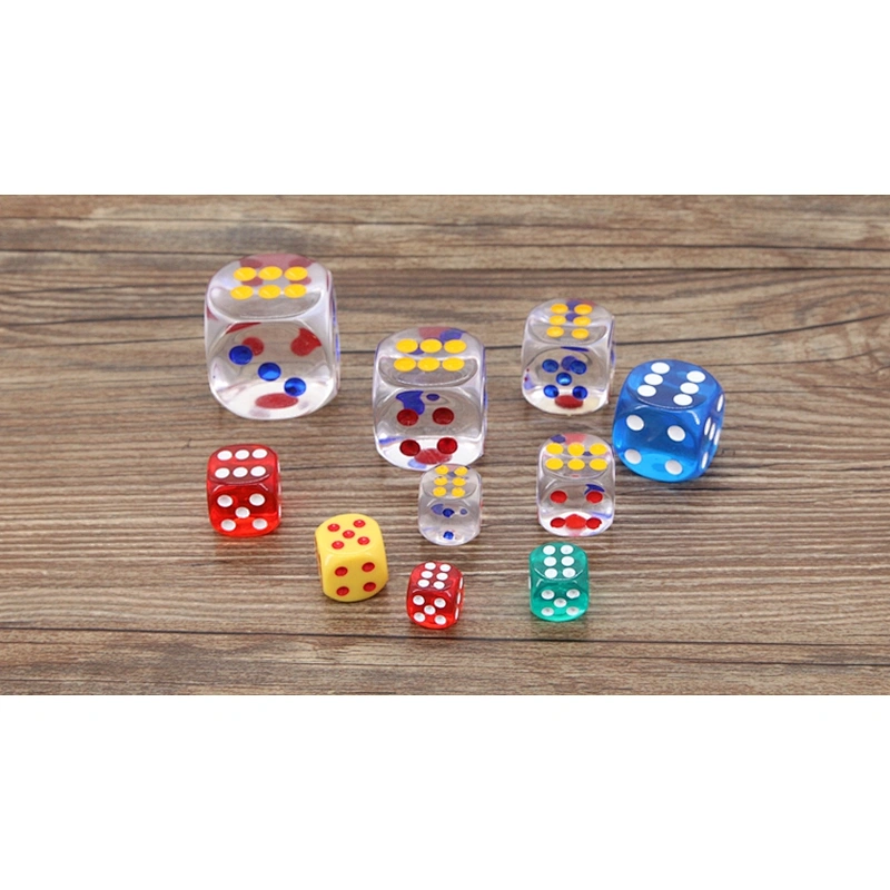 Different size dice food grade chocolate silicone mold for fondant sugar gummy pais