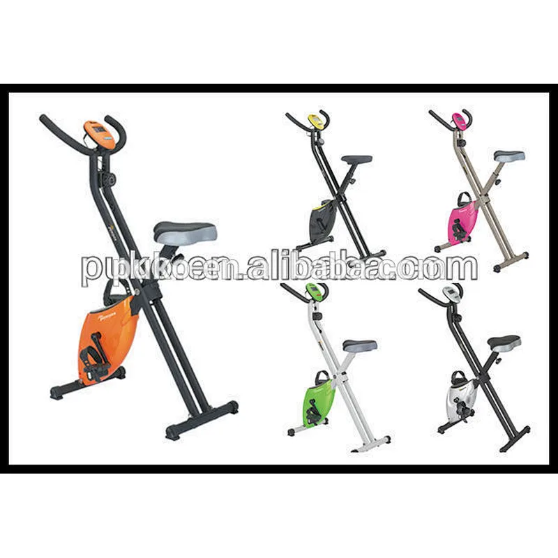 foldable exercise bike two wheels with GS certification