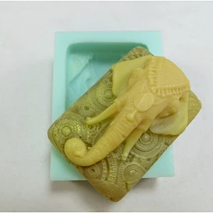 QT0030 elephant soap mold silicone molds PRZY