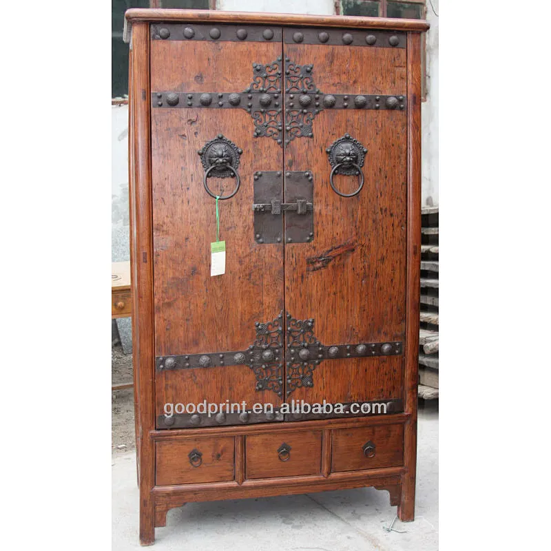 Chinese Antique Door Cabinet Asian Furniture