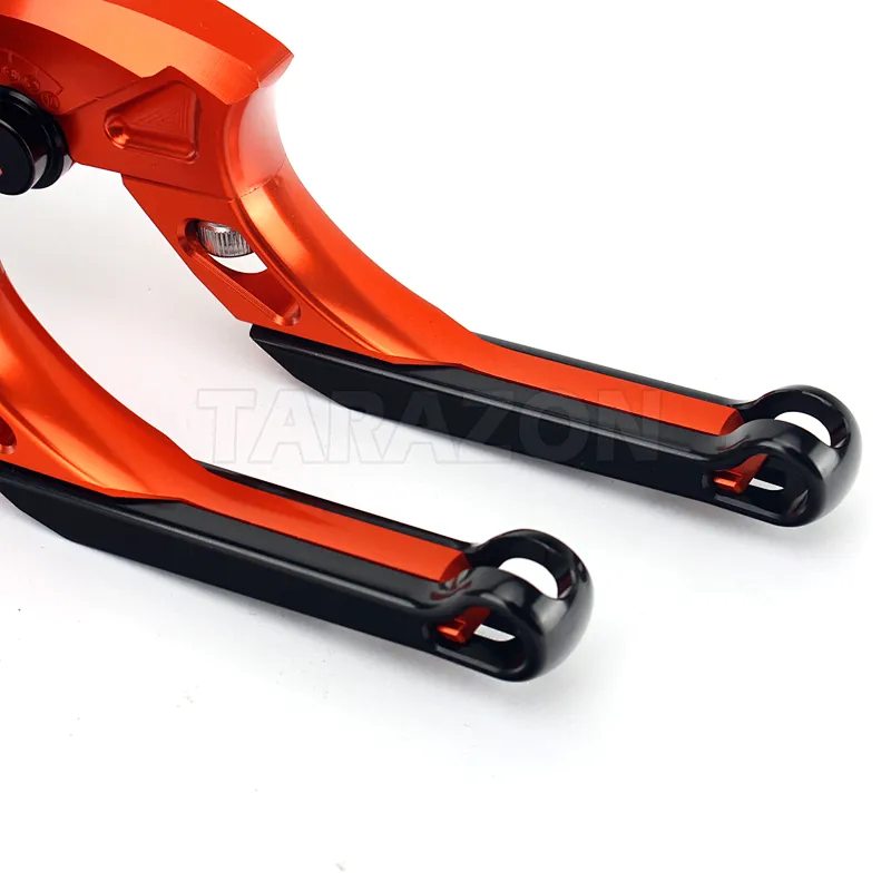 CNC adjustable folding extendable motorcycle brake clutch levers for KTM Duke 200