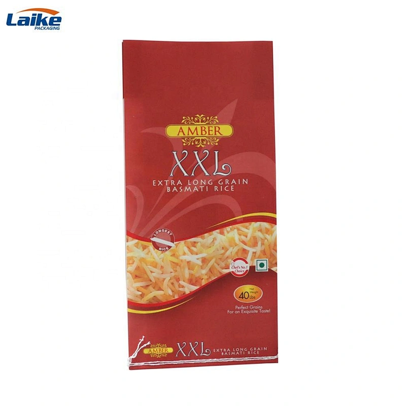High quality arabic printed bopp laminated design rice bag