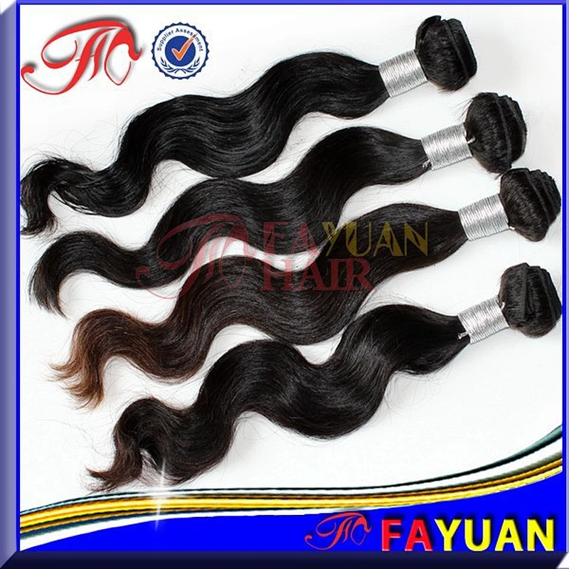 14- 36 inch top grade raw virgin human hair unprocessed beach wave hair