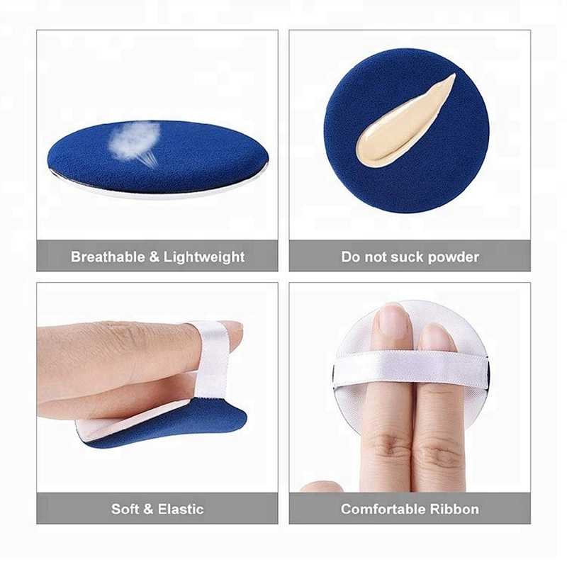 Make Up Own Brand Custom Logo High Quality Beauty Blending Sponge Make Up Soft Makeup Powder Puff Applicator