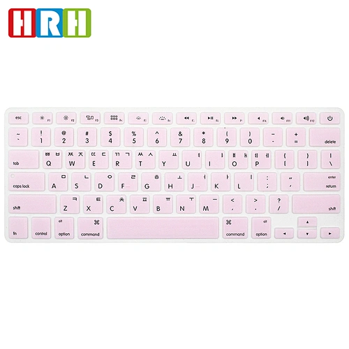 Silicone US Keyboard Protector Cover Skin korean keyboard skin for macbook new pro 13Pro Air Retina 13 15 17