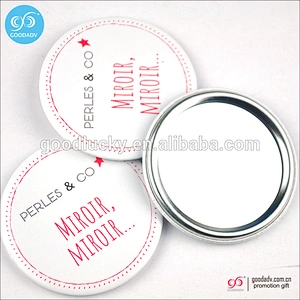 2018 China factory personalized custom pocket mirror