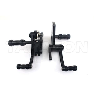 Aftermarket Motorcycle Polished Forward Controls Peg for HARLEY DAVIDSON SOFTAIL 2000 UP