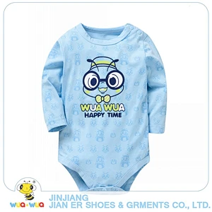 100%cotton Wholesale Infant Clothes Spring Autumn boy Romper baby Sleepwear Newborn long sleeve bodysuit
