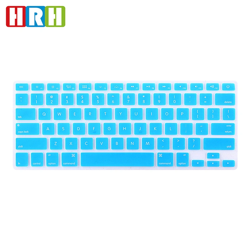 for macbook air 13 inch keyboard skin US layout keyboard protector custom silicone keyboard cover for air Pro retina 13 15 17
