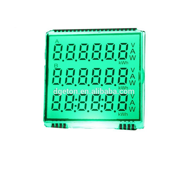 Three phrase meter TN LCD