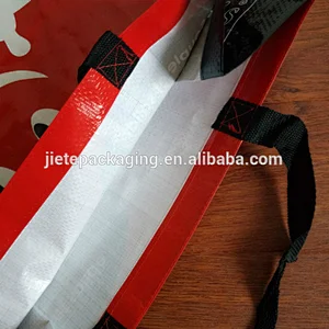 Hot sale new design plastic laminated pp Non Woven Tote Grocery Bag