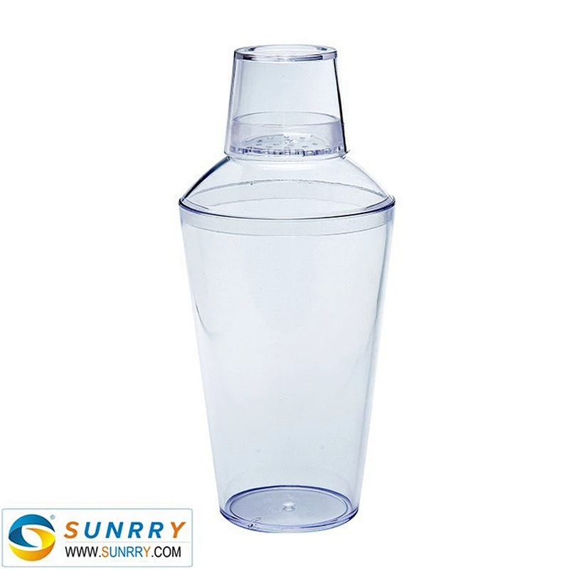 Promotional mini 800L cocktail shaker set made of PC