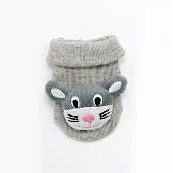 Oem Custom newborn cotton ankle socks non slip infant rubber sole toddler Socks baby cute kids
