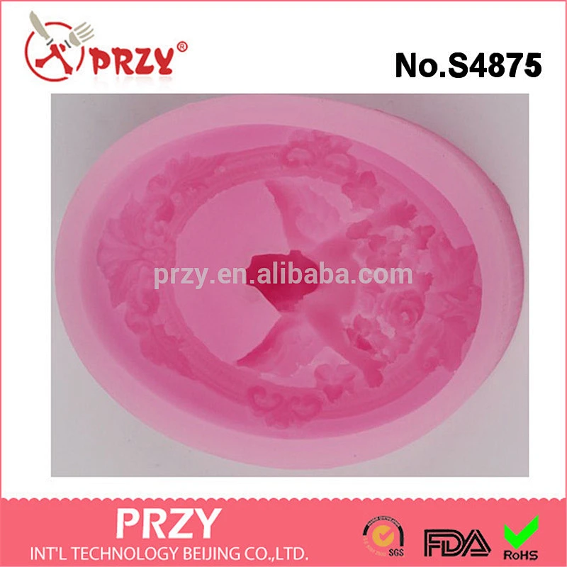 Angel Baby Soap Mold Sugar Craft Cake Decorating Tools Fondant Moulds