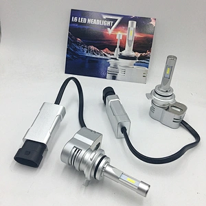 High power L6 led auto motorcycle headlight bulb kit 9012 car led headlight