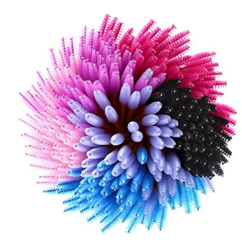 Disposable Makeup Tool,Silicone Eyelash Mascara Brushes