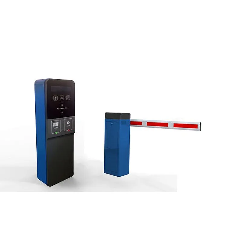 Automatic Car Parking LPR Camera License Plate Recognition System with Folding Boom Barrier Gate