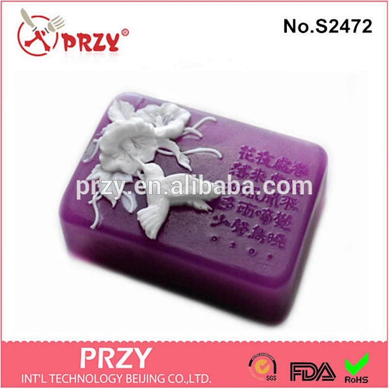 PRZY s2472 DIY Silicone Hummingbird Soap Mold