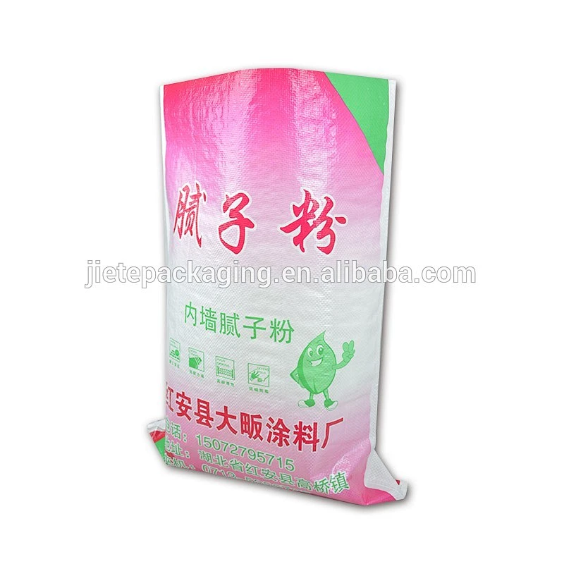 Video introduction, bopp laminated printing plastic pp woven cement, putty bags