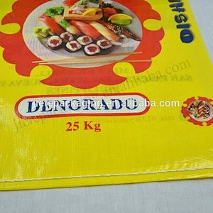 25kg virgin plastic pp woven rice bag for grain,eco friendly rice packaging bag