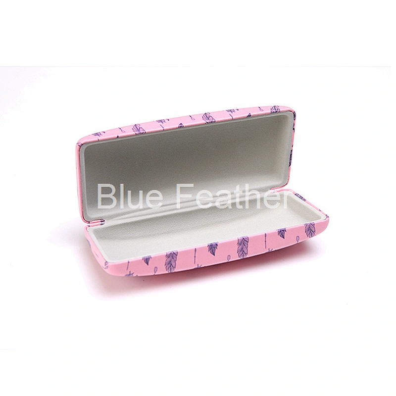 Glasses spectacle eyewear case with Eco friendly PU material and custom logo