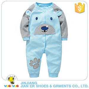 Fashion design baby romper brand toddler child clothing 100% cotton jumpsuit