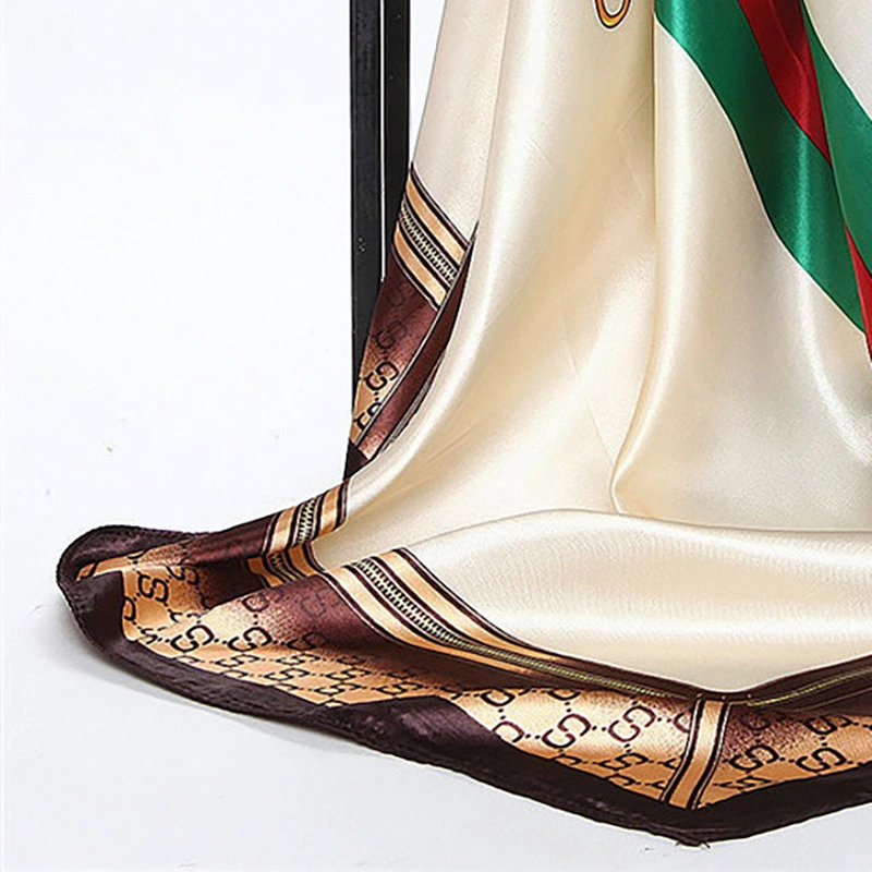 Scarf female fashion hijab silk scarf bound