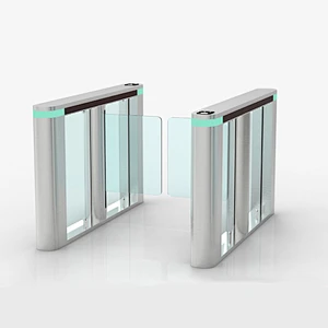 Factory Price Automatic Turnstile  Supermarket Pedestrian Swing Barrier Gate for School