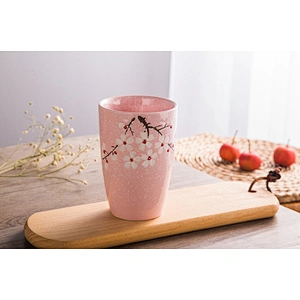 Available style ceramic cup with large capacity drinking water cup