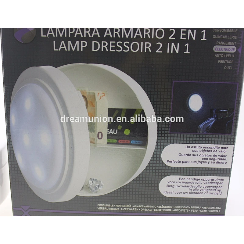 Concealed Safe Closet Light Hidden Secret Security Stash New Diversion