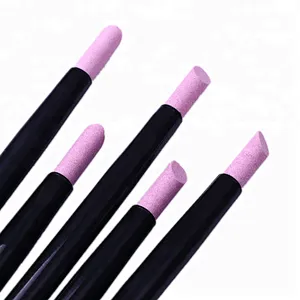 5pcs Custom Scrub Cuticle Remover Pen Nail File Set Professional Trimmer Tool For Nails Art Manicure Tool Kit