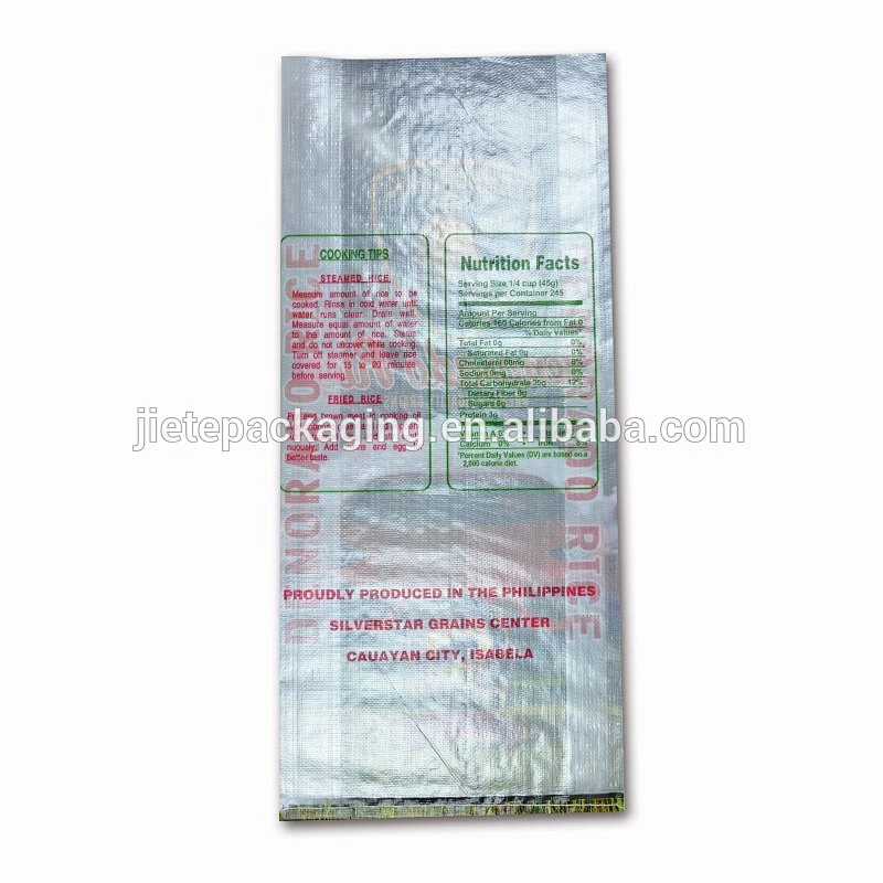 Video introduction, PP plastic woven sack bag for packing rice 25kg