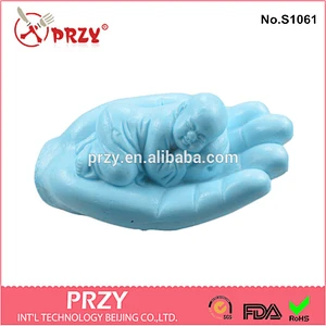 Silicone Sleeping Buddha 3D mold soap mold
